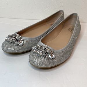 Badgley Mischka Jewel Flats